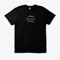 unisex T-shirt made from 220gsm 100% cotton jersey